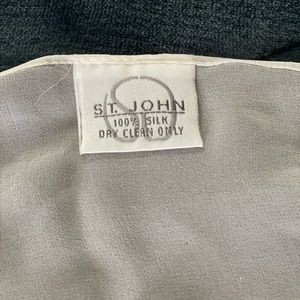 St. John Accessories | St. John Scarf | Color: White